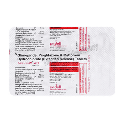 Accuglim MP 1mg Tablet 2
