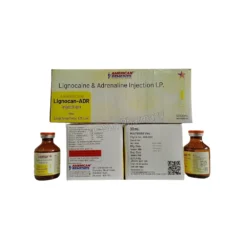 Lignocan ADR Lidocaine and Adrenaline Injection 2