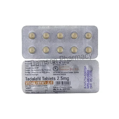 Vidalista 2.5mg Tablets 2