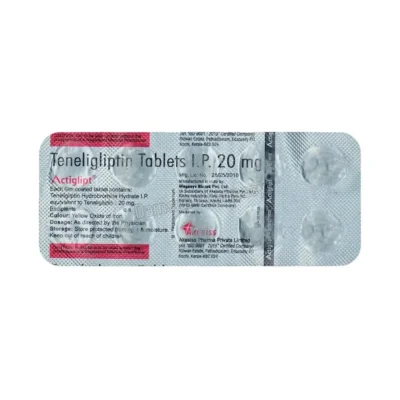 Actiglipt 20mg Tablet 1