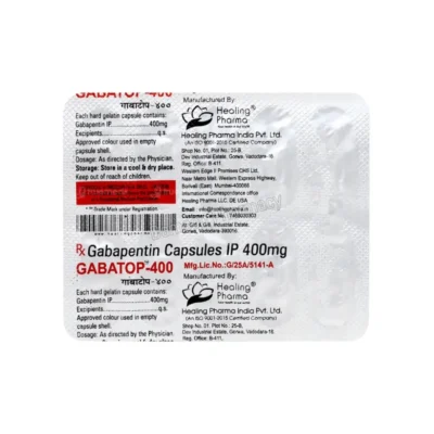 Gabatop 400mg Capsules 3