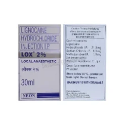Lox 2 Lignocaine Injection 30ml 1