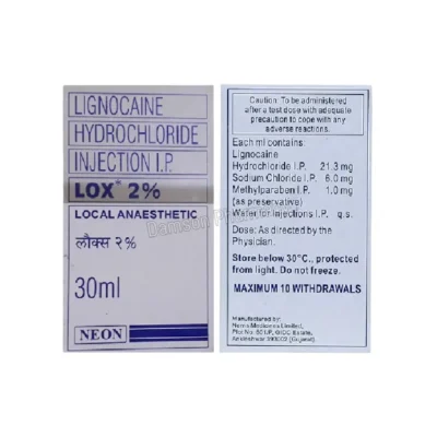 Lox 2 Lignocaine Injection 30ml 1