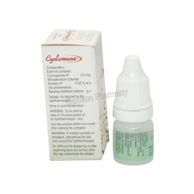 Cyclomune 0.05% Eye Drops 3ml 2