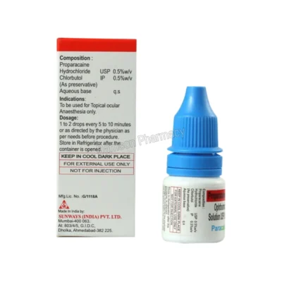 Paracain Eye Drops 5ml Proparacaine 4