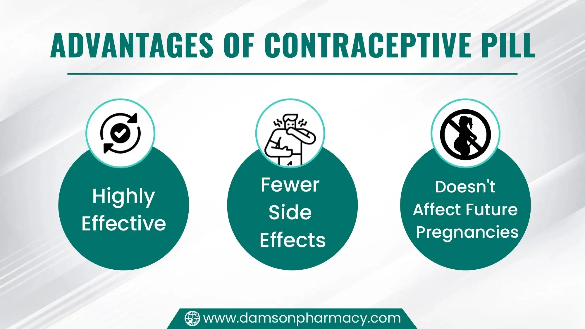 Advantages of Contraceptive Pill